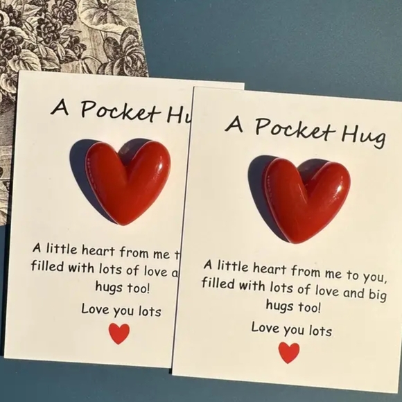 Red Heart Pocket Hug #10 - Picture 2 of 5